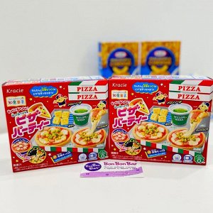 Готовим сами. Японские Kracie Popin Cookin japan Pizza 90g - японская пицца