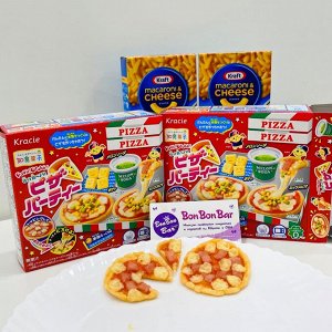 Готовим сами. Японские Kracie Popin Cookin japan Pizza 90g - японская пицца