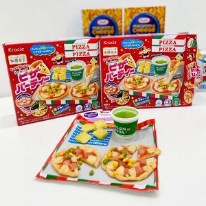 Готовим сами. Японские Kracie Popin Cookin japan Pizza 90g - японская пицца