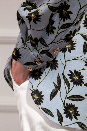 Блузка женская Дизайн цветы