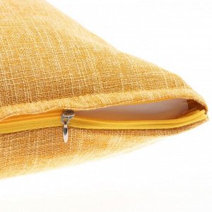 Чехол на подушку Этель "Классика", цв.абрикосовый, 43*43 см, 100% п/э