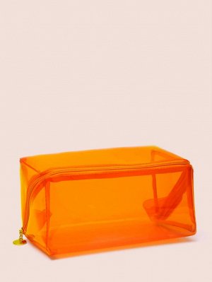 Прозрачная квадратная сумка для макияжа