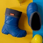 Сапоги детские Nordman Kids со съемным флисовым утеплителем синие