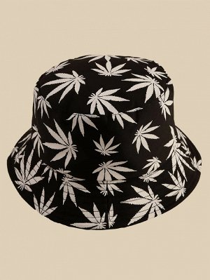 Шляпа с лиственным рисунком