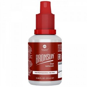 Ремувер для удаления краски с кожи Bronsun Dye remover, 20 мл.