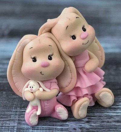 Фигурки из холодного фарфора