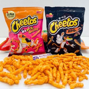 Cheetos Crunchy Beef BBQ 70g - Японские Кранчи Читос говядина барбекю