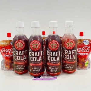 Coca-Cola Asahi Mitsuya Craft Cola 500ml - Японская Крафт Кола со специями и цитрусом