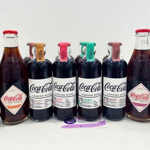 Coca-Cola Signature Mixers Spicy Notes 200ml - Французская Кола со вкусом жасмина и халапеньо