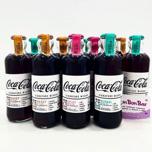 Coca-Cola Signature Mixers Spicy Notes 200ml - Французская Кола со вкусом жасмина и халапеньо