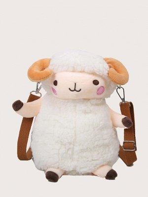 Плюшевая сумка через плечо в форме овца