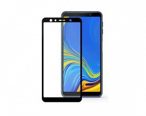 Защитное стекло Samsung A750F Galaxy A7 (2018) Full черное