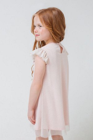 Платье для девочки Crockid КР 5662 бежево-розовый к295