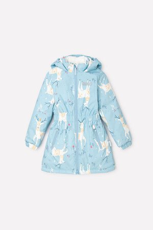 Куртка(Осень-Зима)+girls (холодный голубой, волшебные олени)