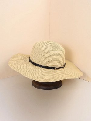 Минималистская соломенная шляпа