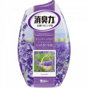 Жидкий освежитель воздуха для комнаты "SHOSHU-RIKI" (с расслабляющим ароматом лаванды) 400 мл / 18