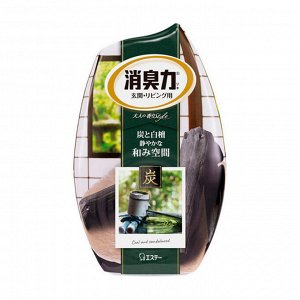 Жидкий освежитель воздуха для комнаты "SHOSHU-RIKI" (с легким ароматом угля и сандалового дерева) 400 мл/18