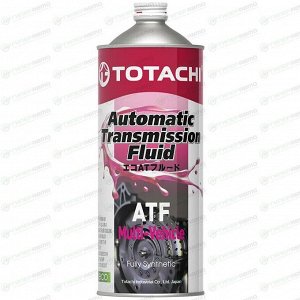 Масло трансмиссионное Totachi ATF Multi-Vehicle, синтетическое, универсальное, для АКПП, 1л, арт. 4562374691216/20601