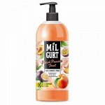 Мыло-крем туалетное жидкое &quot;Milgurt&quot; 0,86л, персик и маракуй