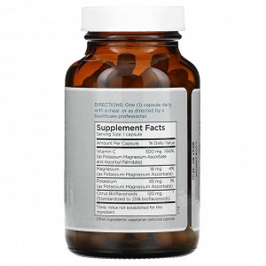 Metabolic Maintenance, Буферный витамин С с биофлавоноидами, 500 мг, 100 капсул
