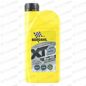 Масло моторное Bardahl XTS 5w40 синтетическое, API SN/CF, ACEA A3/B4, универсальное, 1л, арт. 36891
