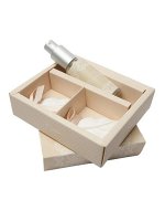 Набор ароматический Floox Wood sage аромат &quot;Древесный&quot;, 30 мл ароматический спрей и 2 гипсовые фигурки
