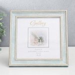 Фоторамка пластик Gallery 15х15 см, 642498-3, зелёный (пластиковый экран)