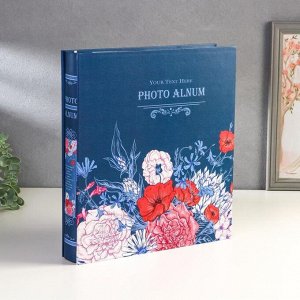 Фотоальбом на 500 фото 10х15 см "Нарисованные цветы" в коробке МИКС 33,5х30х6 см
