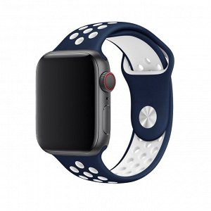 Akuma Силиконовый ремешок с перфорацией для Apple Watch, 42-44mm