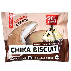 Печенье Chikalab протеиновое CHIKA BISCUIT creamy brownie 50 г