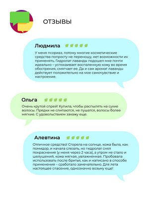 Гидролат лаванды