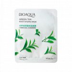 Bioaqua Маска тканевая для лица с экстрактом зеленого чая 25г /Арт-BQY74992