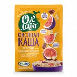 Овсяная молочная каша быстрого приготовления &quot;Оллайт&quot; с изюмом и инжиром, 40г