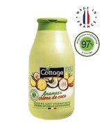 COTTAGE Молочко для душа увлажняющее АНАНАС &amp; КОКОС, 250 мл