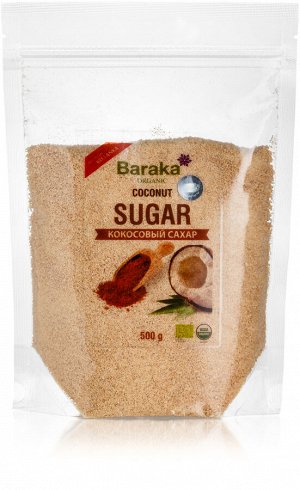 Сахар кокосовый Барака, органик 100гр