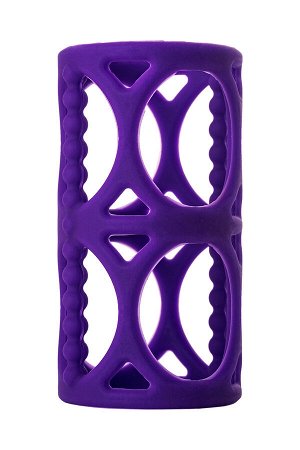 Насадка на пенис A-Toys by TOYFA Myri, силикон, фиолетовый, 7,5 см