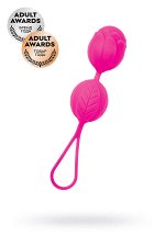 Вагинальные шарики TOYFA  A-Toys Flov, Силикон, Розовый, 15  см