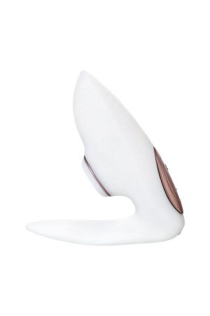 Стимулятор для пар Satisfyer Pro 4 Couples, вакуум-волновой бесконтактный, силикон, белый, 19,5 см.