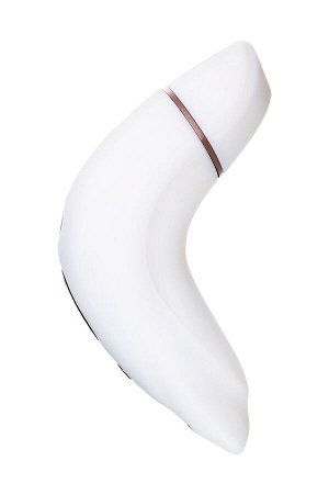 Стимулятор клитора Satisfyer Pro Plus Vibration, силикон+ABS пластик, белый, 19 см.