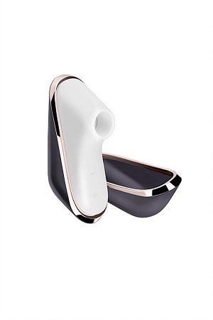 Вакуум-волновой стимулятор клитора Satisfyer Traveler, силикон, баклажан, 10,7 см