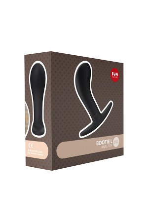 Анальный стимулятор Fun Factory BOOTIE LARGE, силикон, черный, 11 см