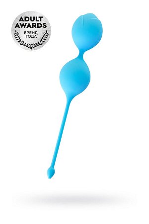 Вагинальные шарики A-Toys by TOYFA Trot, силикон, голубой, 19,5 см