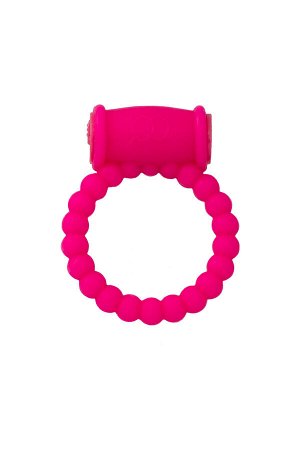 Эрекционное кольцо на пенис TOYFA A-Toys, силикон, розовый, ? 3,5 см