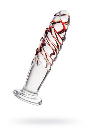 Анальная втулка Sexus Glass, стекло, прозрачная, 15,5 см, ? 3,5 см