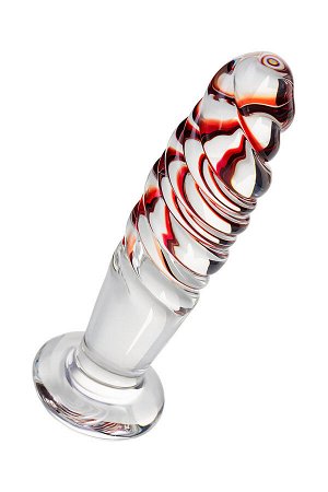 Анальная втулка Sexus Glass, стекло, прозрачная, 15,5 см, ? 3,5 см