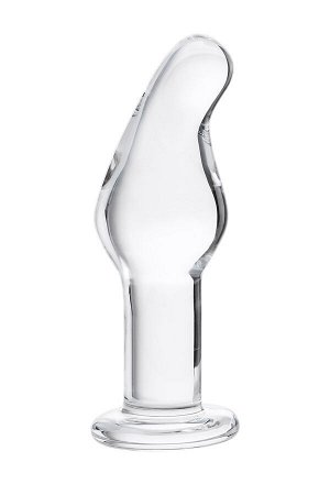 Анальная втулка Sexus Glass, стекло, прозрачная, 14,5 см, ? 4 см