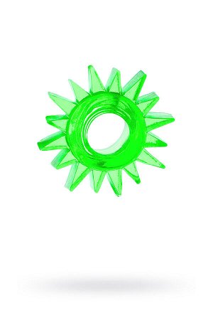 Эрекционное кольцо TOYFA, TPE, зеленый