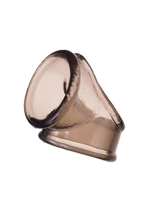 Эрекционное кольцо на пенис XLover by TOYFA, TPE, черный прозрачный, 3,5 см