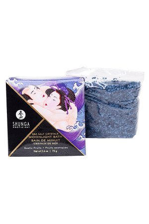 Соль Мёртвого моря Shunga Moonlight Bath "Экзотические фрукты" с лечебными свойствами, 75 гр.