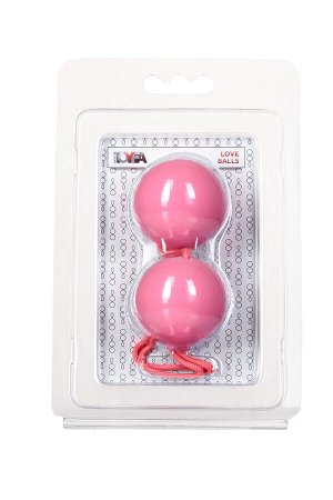 Вагинальные шарики TOYFA, ABS пластик, розовый, 20,5 см, ? 3,5 см